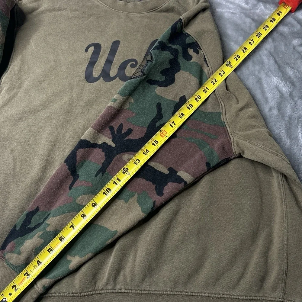 Jordan UCLA Sweater Men Size XXL Long Sleeve Sweatshirt Jumpman Green Camo